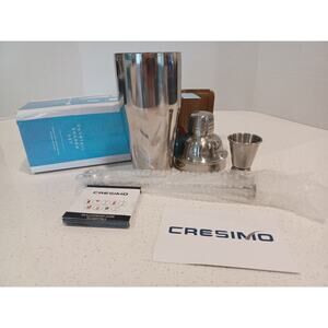 New Open Box CRESIMO Cocktail Shaker Set